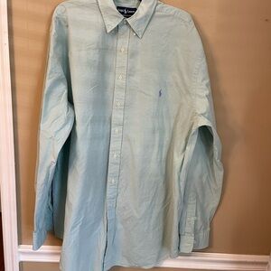 Ralph Lauren Men's Blue Dress Shirt